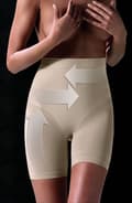 Miniatyrbillede 2 af 7: Control Body 410465 Shaping Short Bianco
