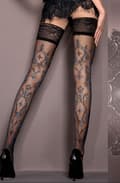 Miniatyrbillede 1 af 3: Ballerina 416 Hold Ups Nero (Black) / Blue