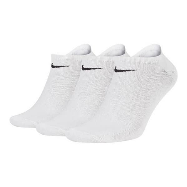 Sportssokker Nike  3PPK SX2554 101 Hvit/Svart