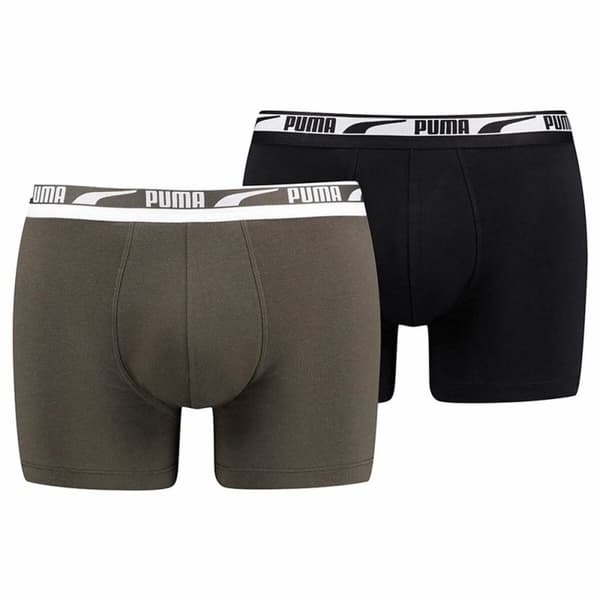 Boxershorts for menn Puma Multilogo 2 Deler - S