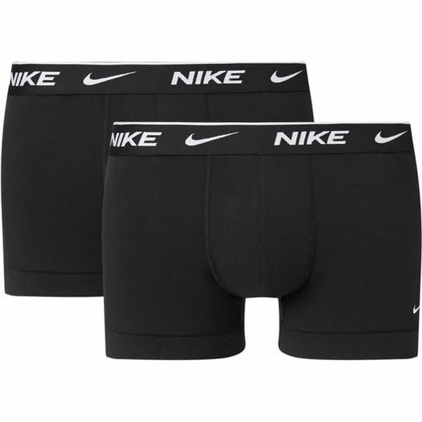 Pakke med underbukser Nike Trunk Svart 2 Deler - XS