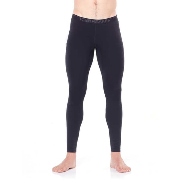 Icebreaker Leggingsit 200 Oasis Merino Musta L Mies