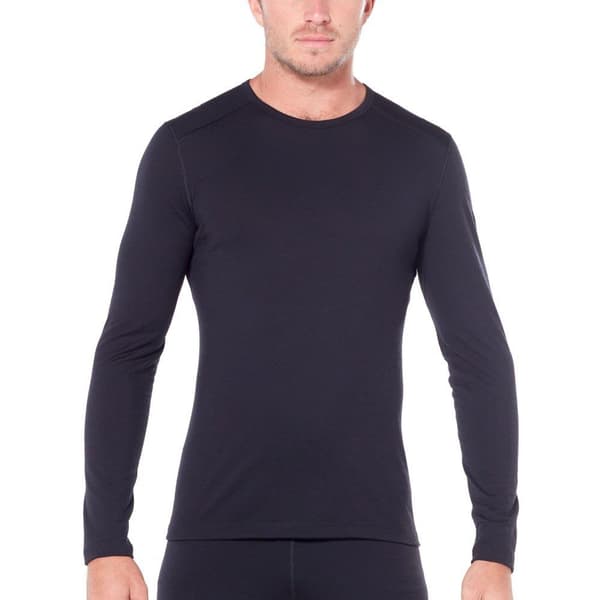 Icebreaker Baselag 200 Oasis Merino Sort S Mand