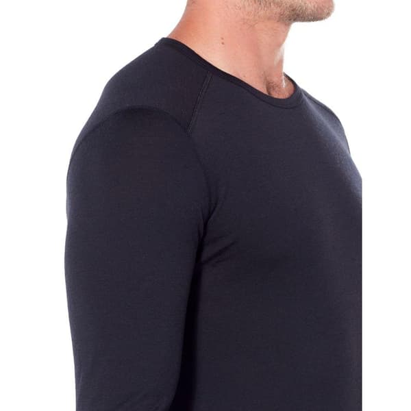 Icebreaker Baselag 200 Oasis Merino Sort S Mand