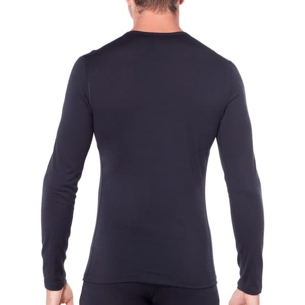 Icebreaker Baselag 200 Oasis Merino Sort S Mand