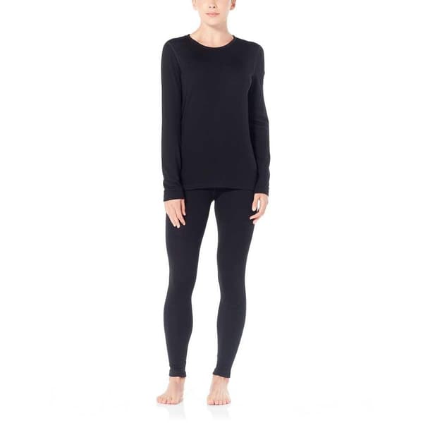 Icebreaker Leggingsit 260 Tech Merino Musta XS Nainen