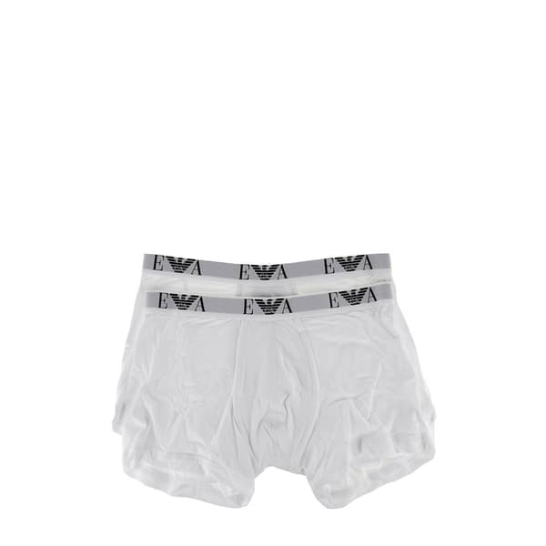 Emporio Armani Bokser 111284-cc715 2 Enheder Hvid M Mand