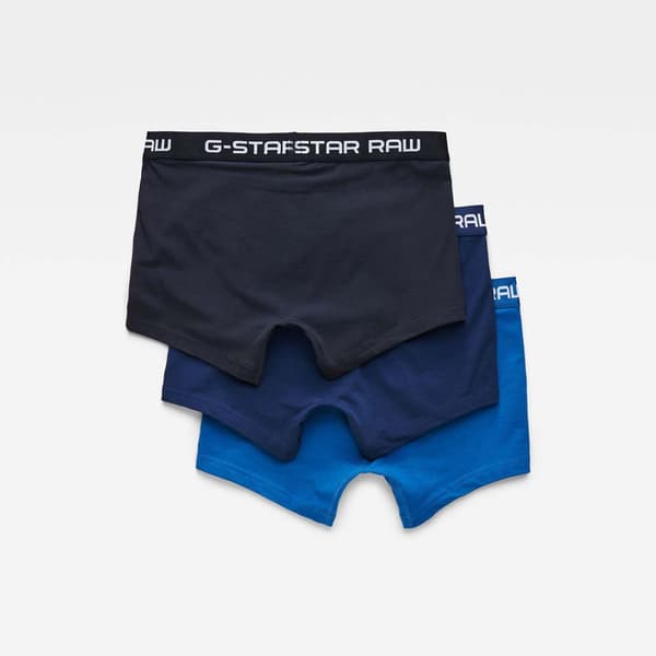 G-star Boxare Classic 3 Enheter Blå L Man