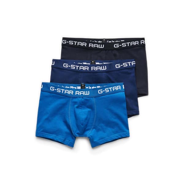 G-star Boxare Classic 3 Enheter Blå L Man