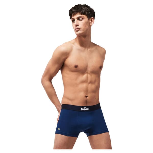 Lacoste Slip 3 Yksiköt Sininen,Harmaa S Mies