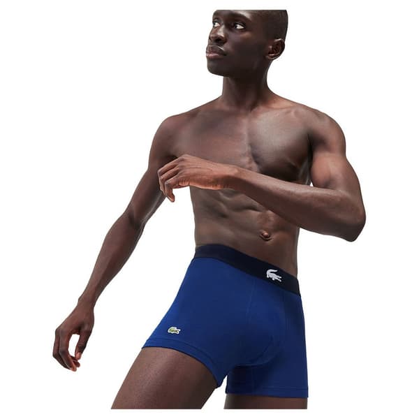 Lacoste Slip 3 Yksiköt Sininen,Harmaa S Mies