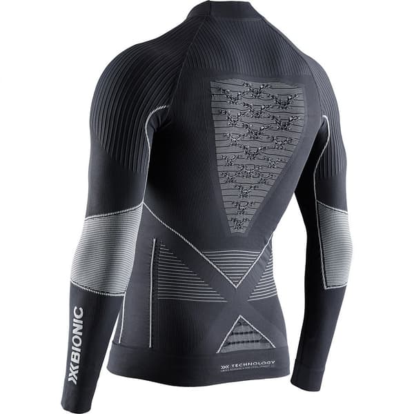 X-bionic Turtle Neck Langærmet Base Layer Energy Accumulator 4.0 Grå L Mand