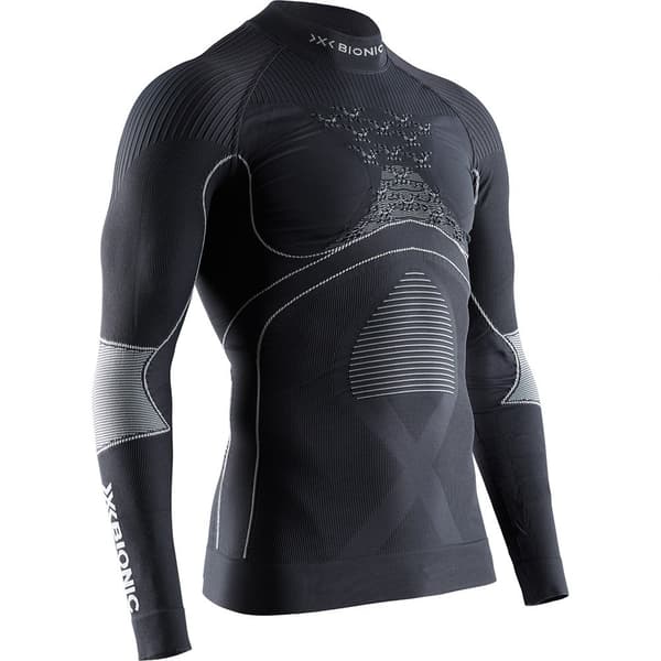 X-bionic Turtle Neck Langærmet Base Layer Energy Accumulator 4.0 Grå L Mand