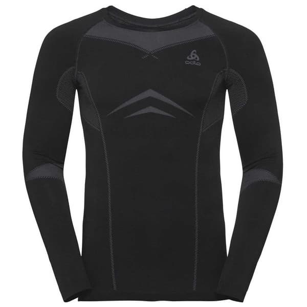 Odlo Pitkähihainen Pohjakerros Performance Evolution Warm Musta XL Mies