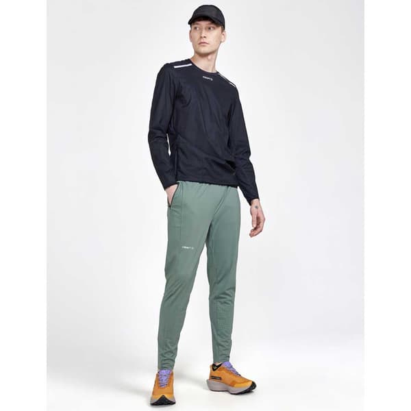 Craft Langærmet Basislag Pro Hypervent Wind Top Sort M Mand
