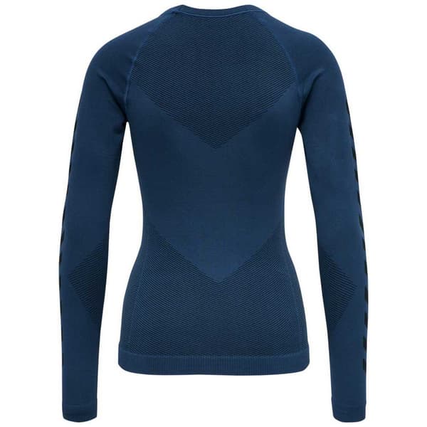 Hummel Långärmad Basskikt First Seamless Blå XL-2XL Kvinna