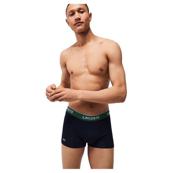 Lacoste Bokser Casual 3 Enheder Blå XL Mand