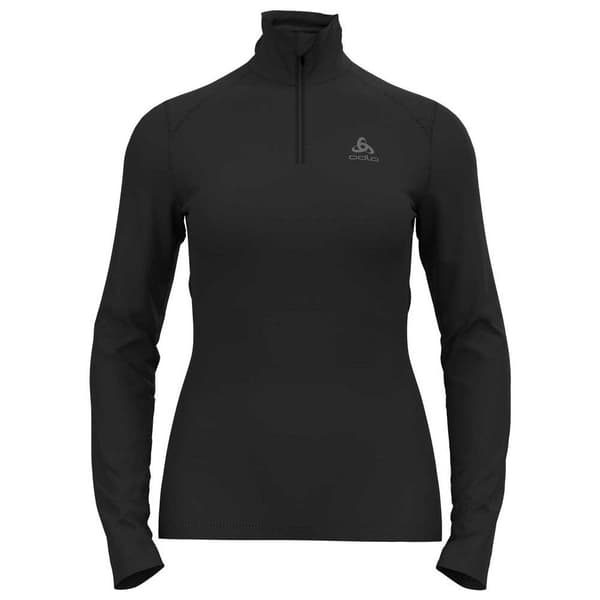 Odlo Långärmad T-shirt Fundamen Svart XL Kvinna