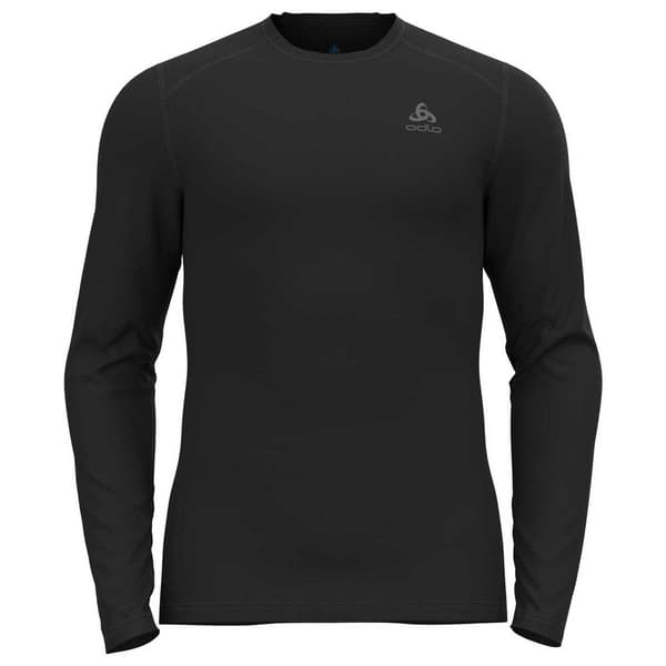 Odlo Langærmet T-shirt Fundamentals Active Sort 2XL Mand