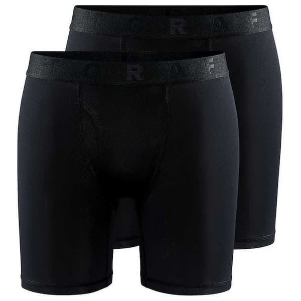 Craft Boxare Core Dry Boxer 6 Tum 2 Enheter Svart XL Man
