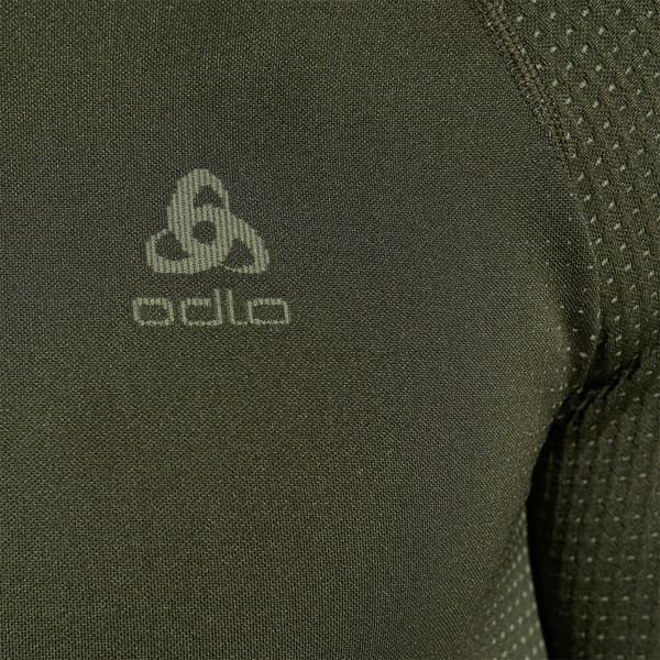 Odlo Top Crew Neck Performance Warm Eco Grøn S Mand