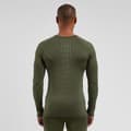 Miniatyrbillede 2 af 5: Odlo Top Crew Neck Performance Warm Eco Grøn S Mand