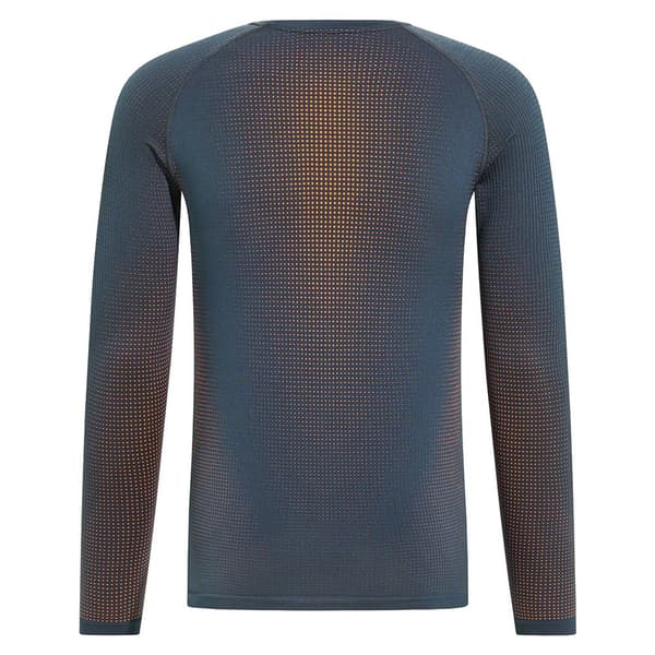 Odlo Top Crew Neck Performance Warm Eco Blå S Man