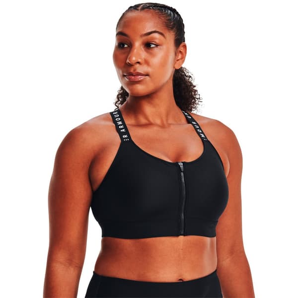 Under Armour Top Høj Support Infinity Zip Rosa XS Kvinde