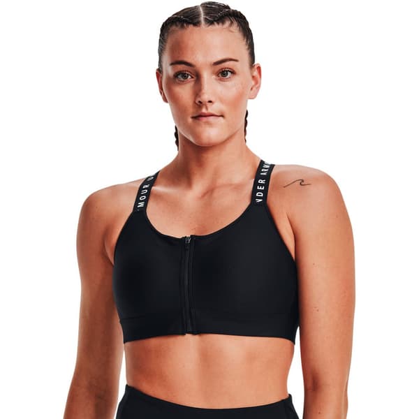 Under Armour Top Høj Support Infinity Zip Rosa XS Kvinde