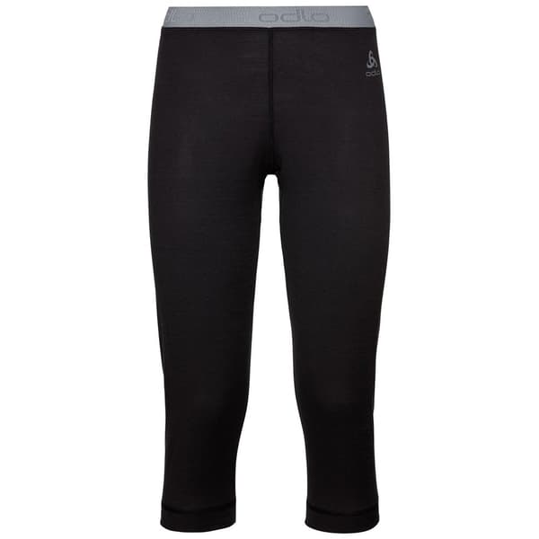 Odlo Natural 100% Merino Warm 3/4 Strumpbyxor Svart L Kvinna