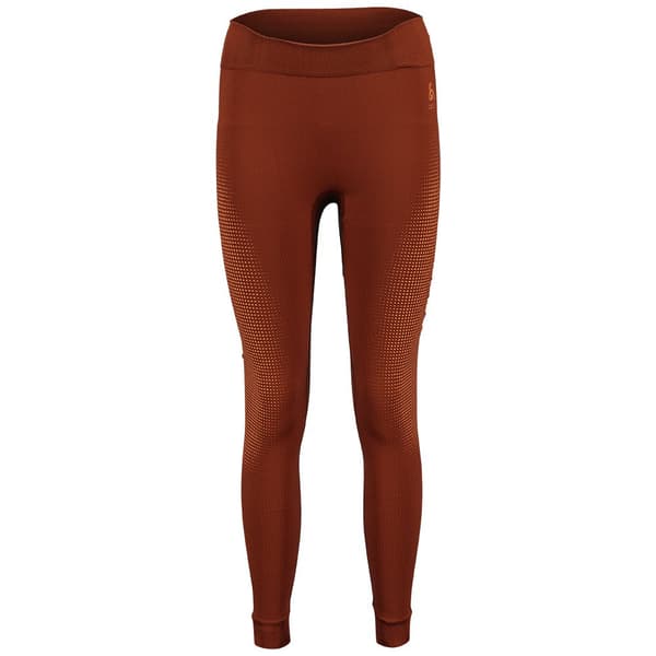Odlo Bund Lang Performance Warm Eco Brun L Kvinde
