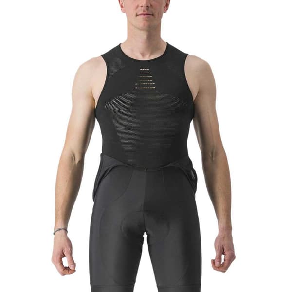 Castelli Kort Ærme Basislag Core Sort 2XL Mand