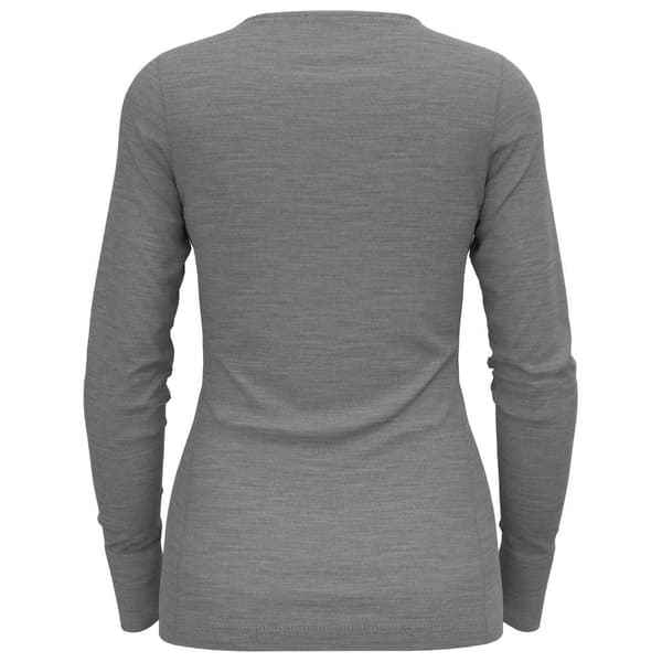 Odlo Långärmad Basskikt Merino 200 Grå XS Kvinna