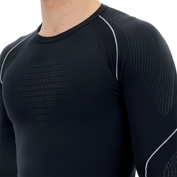 Uyn Langærmet Basislag Evolutyon Sort L-XL Mand