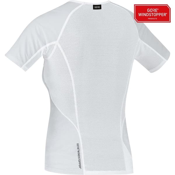 Gore® Wear Kortärmad Baslager Windstopper Grå L Kvinna