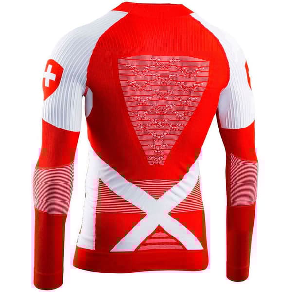 X-bionic Långärmad Basskikt Energy Accumulator 4.0 Patriot Röd L Man