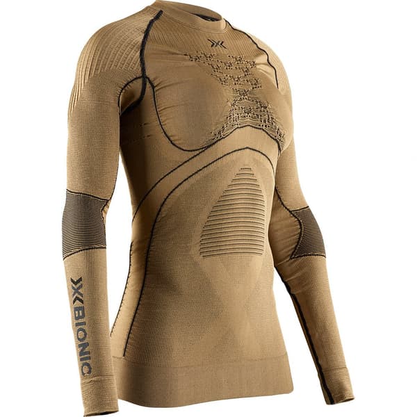 X-bionic Pitkähihainen Pohjakerros Radiactor 4.0 Kultainen XL Nainen