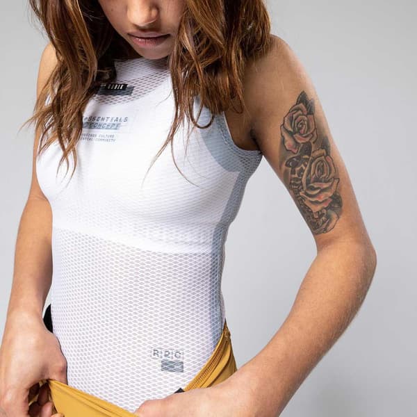 Gobik Ærmeløst Bundlag Second Skin Hvid 2XL Kvinde