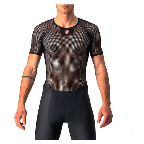 Castelli Kortärmad Baslager Core Mesh 3 Svart 2XL Man