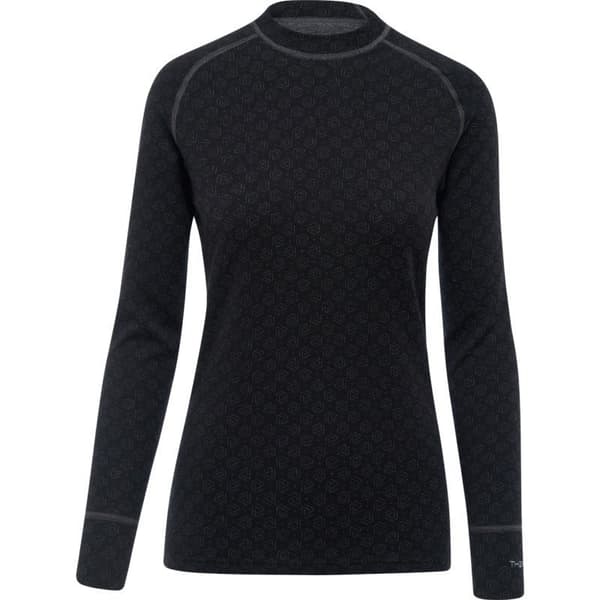 Thermowave Långärmad T-shirt Merinos Xtreme Svart M Kvinna