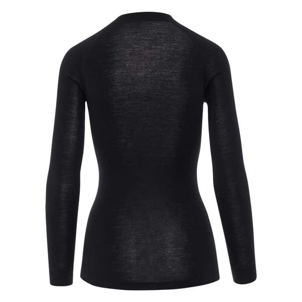 Thermowave Langærmet Basislag Merino Warm Sort M Kvinde