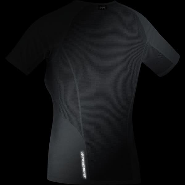 Gore® Wear Kort Ærme Basislag Windstopper Sort L Kvinde