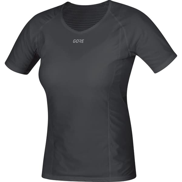 Gore® Wear Kort Ærme Basislag Windstopper Sort L Kvinde