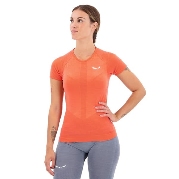 Salewa Lyhythihainen Pohjakerros Zebru Responsive Pinkki XS Nainen