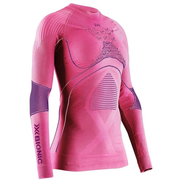 X-bionic Pitkähihainen Pohjakerros Energy Accumulator 4.0 Pinkki L Nainen
