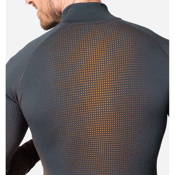 Odlo Ylös Turtle Neck Performa Sininen S Mies