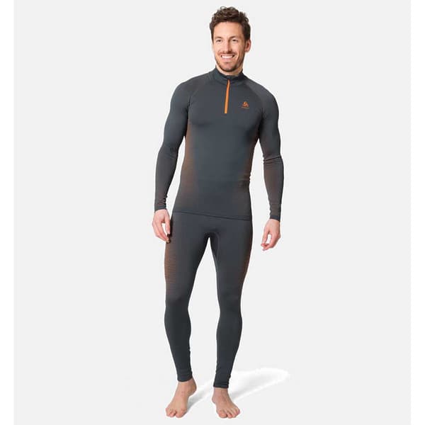 Odlo Ylös Turtle Neck Performa Sininen S Mies
