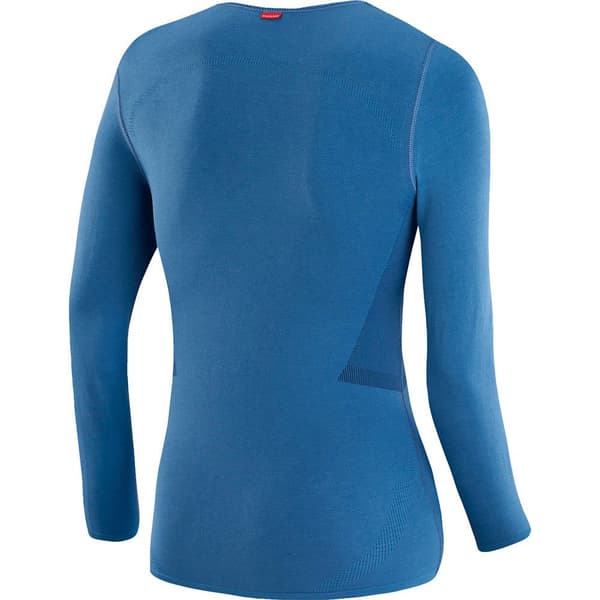 Loeffler Langærmet Basislag Transtex Warm Hybrid Blå L-XL Kvinde