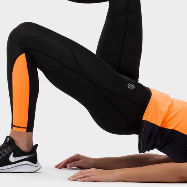 Siroko Leggings Fit Max Sort L Kvinde