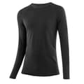 Miniatyrbillede 1 af 2: Loeffler Langærmet Basislag Transtex Merino Sort 2XL Mand